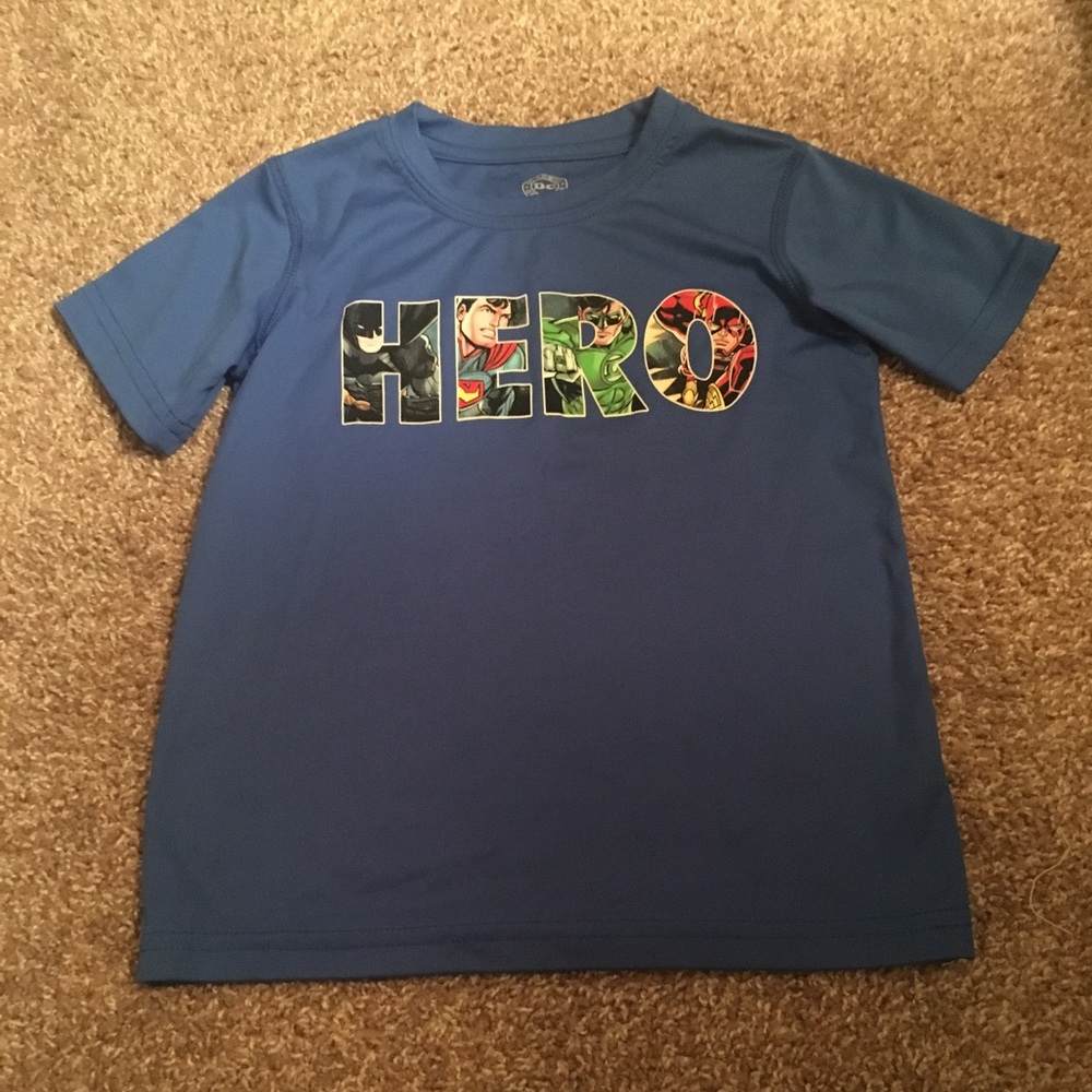 DC Comics Hero Swim Beach Shirt 100% Polyester